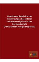 Gesetz zum Ausgleich von Auswirkungen besonderer Schadensereignisse in der Forstwirtschaft (Forstschäden-Ausgleichsgesetz)