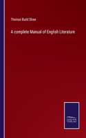 complete Manual of English Literature