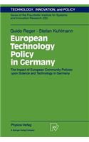 European Technology Policy in Germany