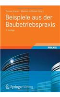 Beispiele aus der Baubetriebspraxis