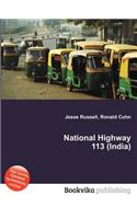 National Highway 113 (India): (English)
