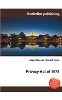Privacy Act of 1974