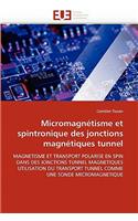 Micromagn�tisme Et Spintronique Des Jonctions Magn�tiques Tunnel