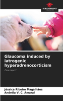 Glaucoma induced by iatrogenic hyperadrenocorticism