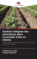Gestion intégrée des adventices dans l'arachide d'été en Odisha