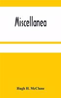 Miscellanea