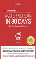 Master Korean in 30 Days - Black and White Edition