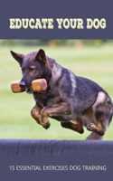 Educate Your Dog: 15 Essential Exercises Dog Training: Teach Dog To Come