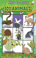 How To Draw 101 Animals Easy Stap by Stap Drawing