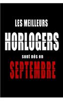 Les Meilleurs Horlogers sont nés en Septembre carnet de notes