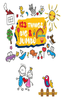 123 things BIG & JUMBO Coloring Book