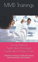 Vlocity Platform Application Developer Certification Practice Exam