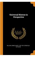 Universal History in Perspective