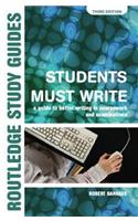 Students Must Write
