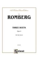 Three Duets, Op. 4