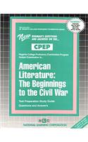 American Literature: Beginnings to the Civil War