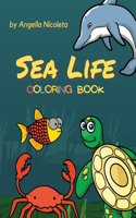 Sea Life Coloring Book