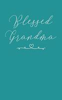 Grandma: Teal Turquoise Journal, Notebook, And Diary Note Book