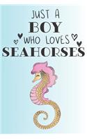 Just A Boy Who Loves Seahorses