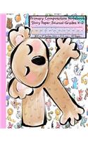 K. Primary Composition Notebook Story Paper Journal