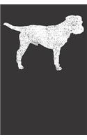 Notebook: Dot Grid Dotted 6x9 120 Pages Border Terrier Dog
