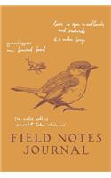 Field Notes Journal: (USA Birds)