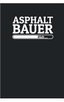 Asphaltbauer lädt