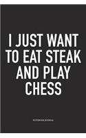I Just Want to Eat Steak and Play Chess