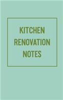 Kitchen Renovation Notes: Portable Pocket Notebook with Lined, Blank Sketchbook, and Graph Paper Pages for Planning and Organizing Your Remodeling Project with Modern Cover D