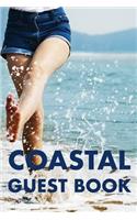 Coastal Guest Book: Guest Reviews for Airbnb, Homeaway, Bookings, Hotels, Cafe, B&b, Motel - Feedback & Reviews from Guests, 100 Page. Great Gift Idea for Airbnb Hosts,