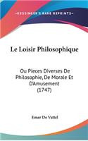 Loisir Philosophique