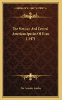 The Mexican And Central American Species Of Ficus (1917)