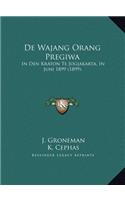 De Wajang Orang Pregiwa