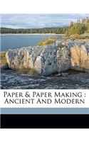 Paper & Paper Making