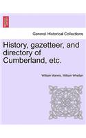 History, Gazetteer, and Directory of Cumberland, Etc.