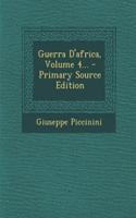 Guerra D'Africa, Volume 4... - Primary Source Edition