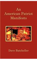 An American Patriot Manifesto
