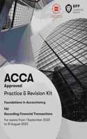 FIA Recording Financial Transactions FA1: Practice and Revision Kit