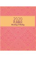 2020 Monthly & Weekly Planner