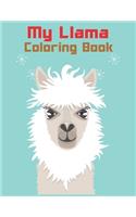 My Llama Coloring Book