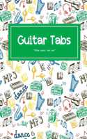 Guitar tab notebook