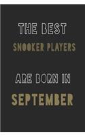 The Best Snooker players are Born in September journal