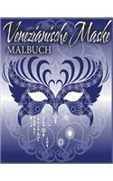 Venezianische Maske Malbuch