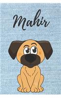 Mahir Hund-Malbuch / Notizbuch Tagebuch