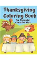 Thanksgiving Coloring Book for Thankful Kids