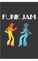Funk Jam Notebook: Lined Journal, 120 Pages, 6 x 9, Affordable Gift Journal Matte Finish