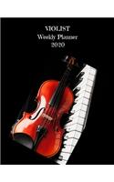 Violist Weekly Planner 2020: Viola Player Gift Idea For Men & Women Musicians - Viola Player Weekly Planner Music Note Book - To Do List & Notes Sections - Calendar Views