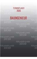 Terminplaner 2020 Bauingenieur