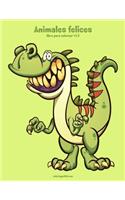 Animales felices libro para colorear 1 & 2: (Animales Felices)