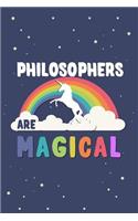 Philosophers Are Magical Journal Notebook: Blank Lined Ruled for Writing 6x9 120 Pages
